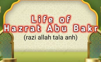 Hazrat Abu Bakr (Razi Allah tala anh)
