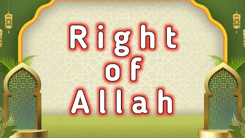 Rights of Allah