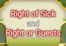 Rights of Sick – Rights of Guests -Al Hashmi Education